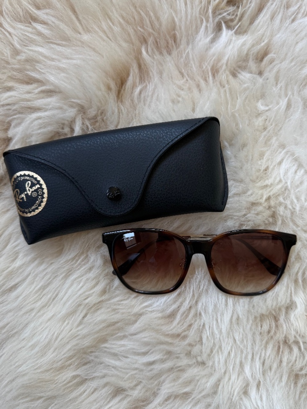 Ray Ban Light Havana / Brown Gradient Sunglasses